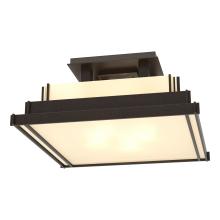 Hubbardton Forge 123705-SKT-14-BB0416 - Steppe Small Semi-Flush