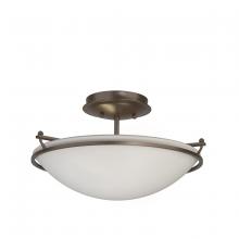 Hubbardton Forge 124302-SKT-05-GG0047 - Plain Small Semi-Flush