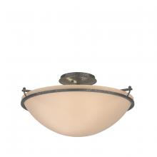 Hubbardton Forge 124304-SKT-20-SS0053 - Plain Large Semi-Flush