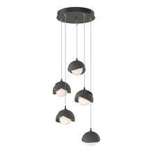  131125-SKT-STND-07-20-GG0711 - Brooklyn 5-Light Double Shade Pendant