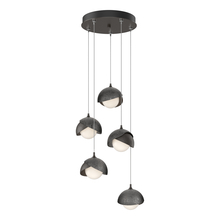  131125-SKT-STND-14-89-GG0711 - Brooklyn 5-Light Double Shade Pendant