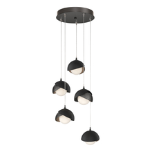  131125-SKT-STND-89-10-GG0711 - Brooklyn 5-Light Double Shade Pendant