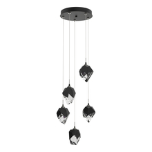 Hubbardton Forge 131137-SKT-STND-10-BP0754 - Chrysalis 5-Light Small Crystal Pendant