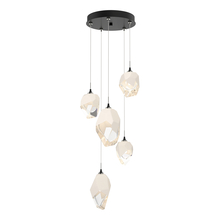 Hubbardton Forge 131139-SKT-LONG-89-WP0756 - Chrysalis 5-Light Mixed Crystal Pendant