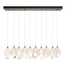 Hubbardton Forge 131144-SKT-LONG-05-WP0755 - Chrysalis 10-Light Large Crystal Pendant