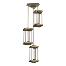 Hubbardton Forge 131635-LED-MULT-84-ZM0733 - Athena Triple Short LED Lantern