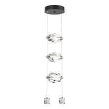 Hubbardton Forge 139058-LED-STND-10-CR - Gatsby 3-Light LED Pendant