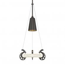 Hubbardton Forge 187510-SKT-MULT-14-YG0547 - Lens Mini Pendant