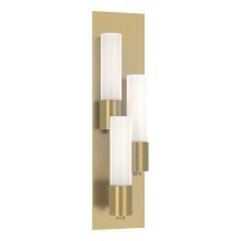 Hubbardton Forge 204423-SKT-RGT-86-GG0392 - Pillar 3 Light Sconce