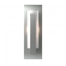  217185-SKT-82-GG0065 - Forged Vertical Bar Sconce - Steel Backplate