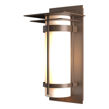 Hubbardton Forge 305993-SKT-75-GG0034 - Banded with Top Plate Outdoor Sconce