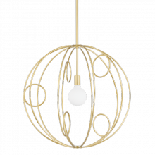 Mitzi by Hudson Valley Lighting H485701M-AGB - Alanis Pendant