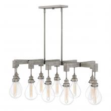 Hinkley 3269PW - Hinkley Lighting Denton Series 3269PW Linear Pendant/Chandelier