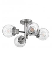 Hinkley 40693BK-BN - Hinkley Lighting Poppy Series 40693BK-BN Semi-Flush