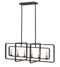 Hinkley 4815KZ - Hinkley Lighting Quentin Series 4815KZ Linear Pendant/Chandelier