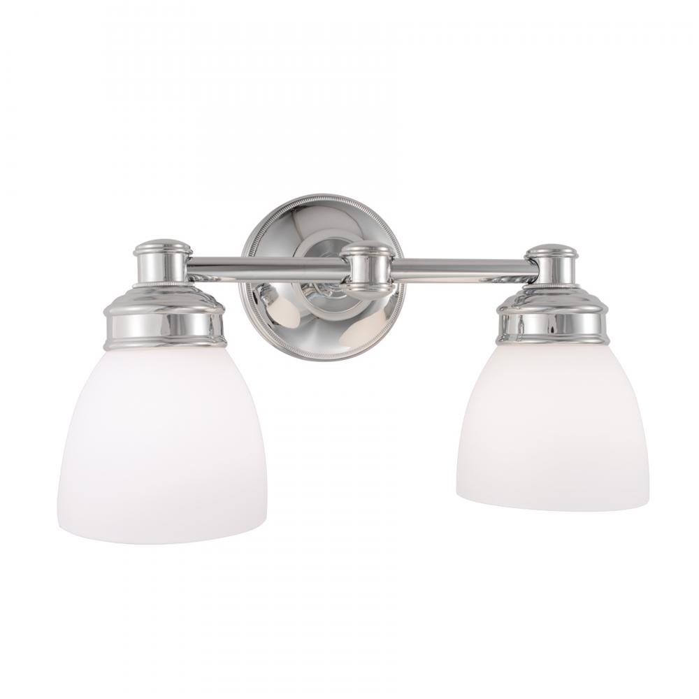 Spencer 14.75'' Wide 2-Light Sconce - Chrome