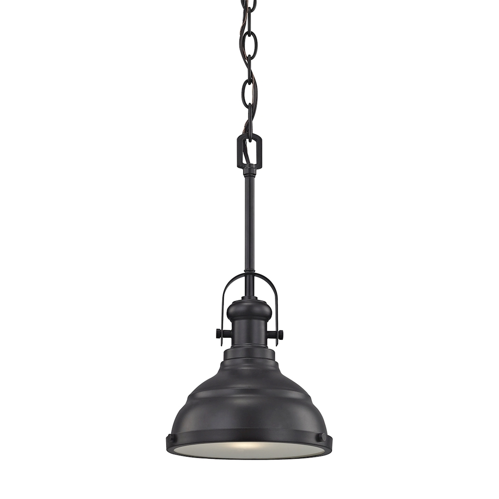 Thomas - Blakesley 8'' Wide 1-Light Mini Pendant - Oil Rubbed Bronze