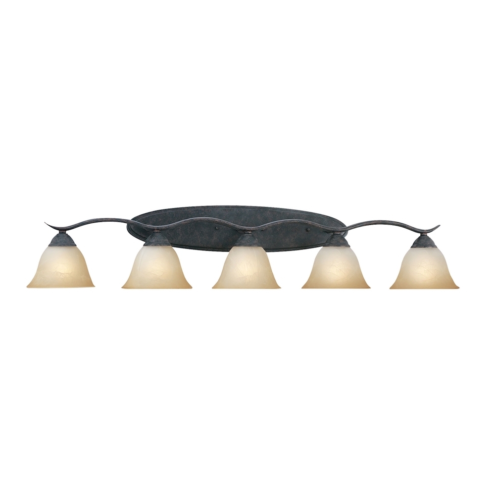 Thomas - Prestige 45.5'' Wide 5-Light Vanity Light - Sable Bronze