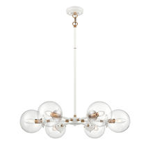 ELK Home 24438/6 - Boudreaux 28'' Wide 6-Light Chandelier - Matte White