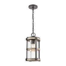 ELK Home 89147/1 - Annenberg 8'' Wide 1-Light Outdoor Pendant - Anvil Iron