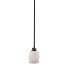 ELK Home CN170151 - Thomas - Casual Mission 5'' Wide 1-Light Mini Pendant - Oil Rubbed Bronze