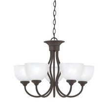 ELK Home SL801563 - Thomas - Tahoe 24'' Wide 5-Light Chandelier - Painted Bronze