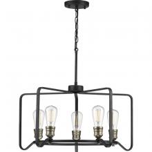 Progress Lighting, a Hubbell affiliate P400153-071 - P400153-071 5-60W MED CHANDELIER