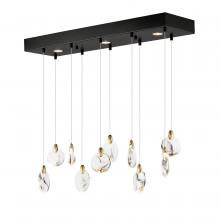 ET2 E11076-122BKPG - Pebble-Linear Pendant